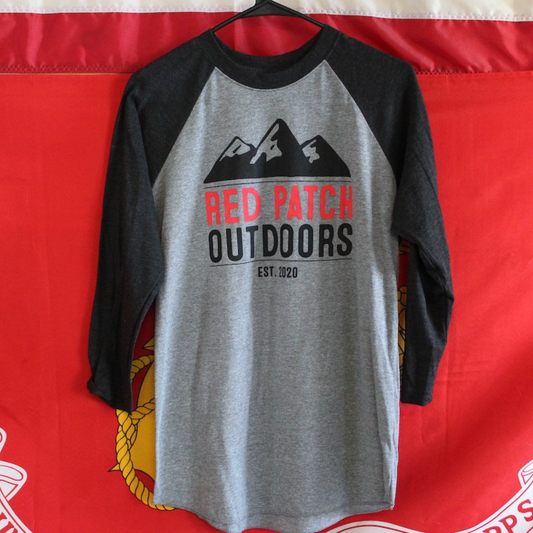 RPO Logo Baseball T - Gray/Black